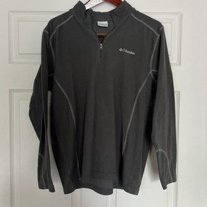 Columbia Medium fleece quarter zip no flaws great condition